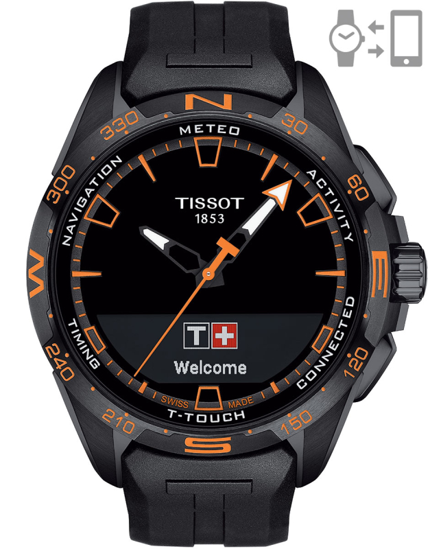 Ceas hybrid solar Ceas Tissot T-Touch Connect Solar