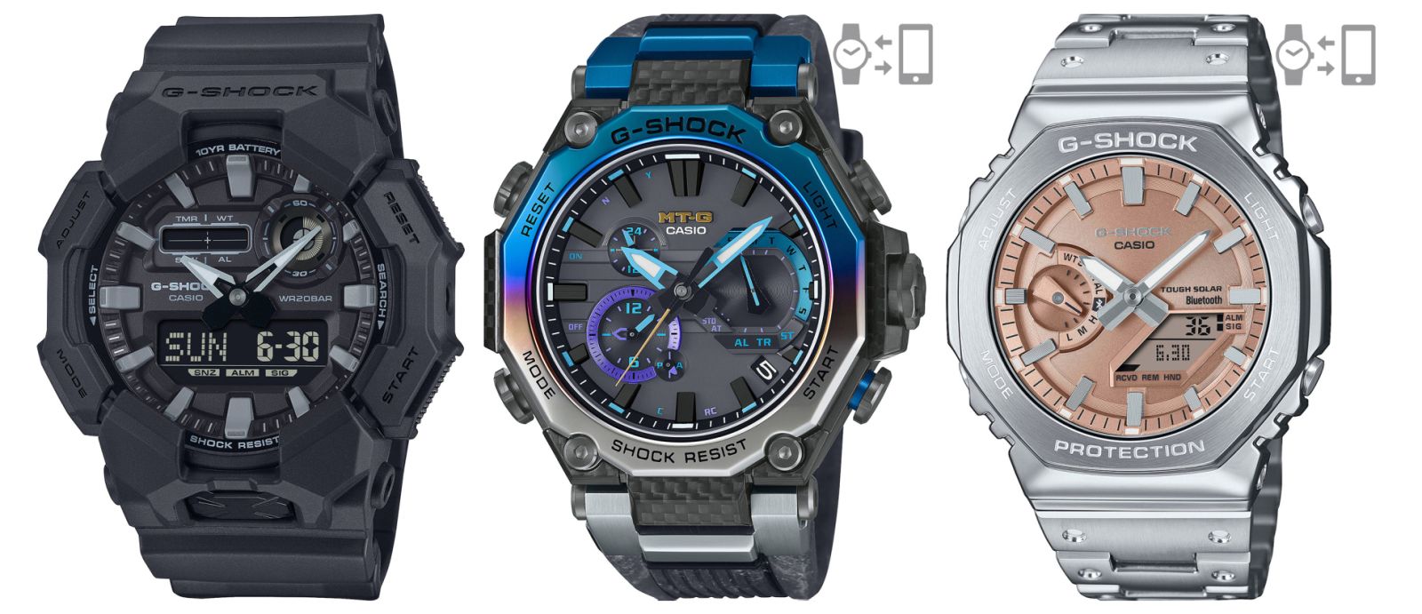 Ceasuri G-Shock rezistenta sporita