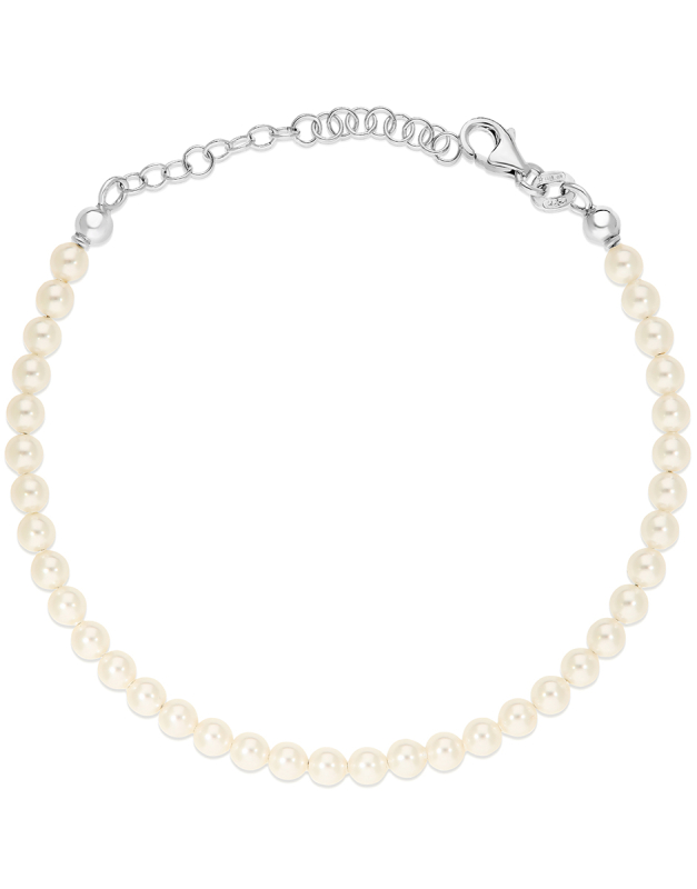 Bratara argint 925 cu perle