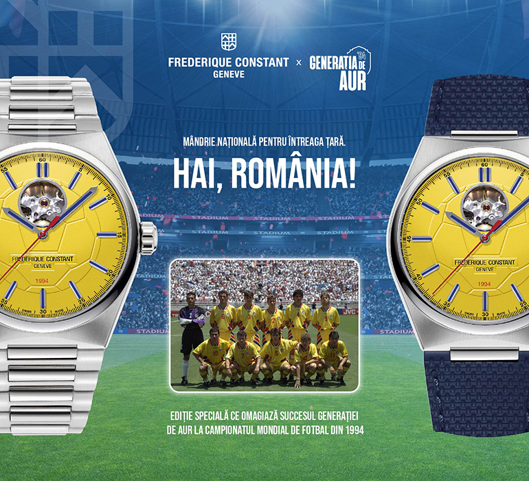 Frederique Constant x Generatia de Aur