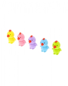 Radiera Claire's Rainbow Chick Erasers 5 Pack 97249, 02, bb-shop.ro