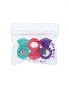 Radiera Claire's Ring Erasers - 3 Pack 36336, 001, bb-shop.ro