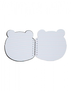 Agenda Claire's Sweetimals Pandonut Silicone Notebook 78469, 001, bb-shop.ro