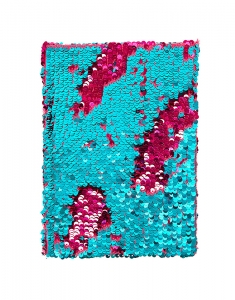 Agenda Claire's Reversible Pink & Mint Sequin Star Notebook 85373, 003, bb-shop.ro