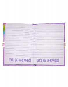 Agenda Claire`s Rainbow Unicorn Squish Lock Notebook 39089, 001, bb-shop.ro