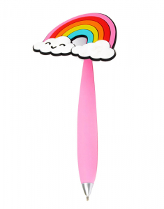 Pix Claire`s Silicone Rainbow Floppy Topper Pen 71461, 02, bb-shop.ro