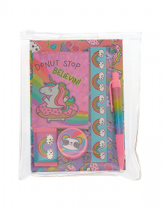 Set Claire`s Donut Stop Believin Rainbow Stationary 18539, 002, bb-shop.ro