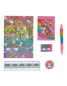 Set Claire`s Donut Stop Believin Rainbow Stationary 18539, 02, bb-shop.ro