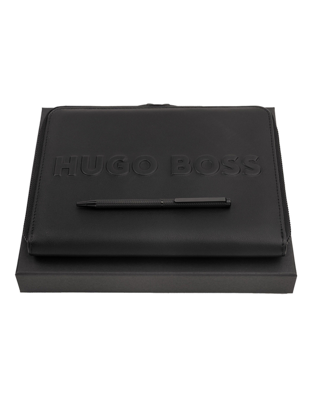 Set Hugo Boss Mapa A5 Label si Pix Cloud HPBM276A, 01, bb-shop.ro