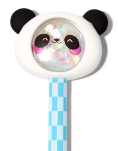 Pix Claire`s Blue Checkered Panda Shaker Glitter 87005, 001, bb-shop.ro