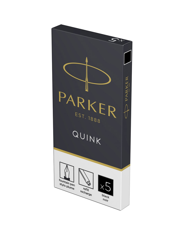 Rezerva stilou Parker set 5 cartuse lungi Quink S0116200, 1, bb-shop.ro