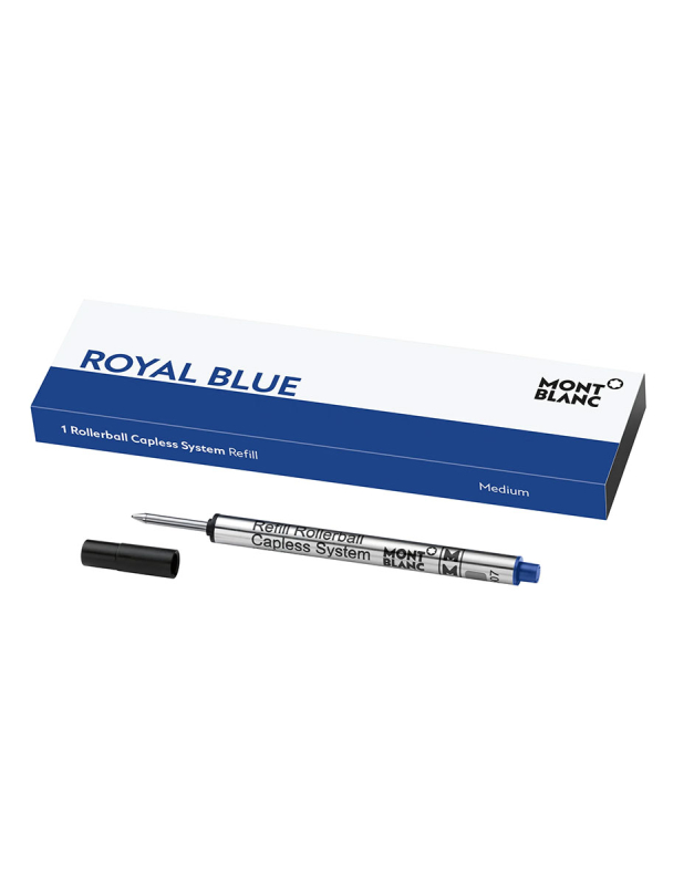 Rezerva roller Montblanc Capless System Royal Blue 128243, 01, bb-shop.ro