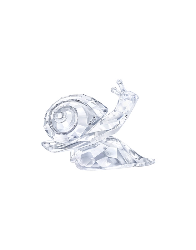 Figurina Animal swarovski Snail on Leaf 5135940, 01, bb-shop.ro