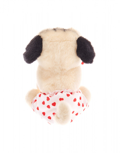 Figurina Animal  Claire's Club Doug The Pug™ Small Valentines 29261, 002, bb-shop.ro