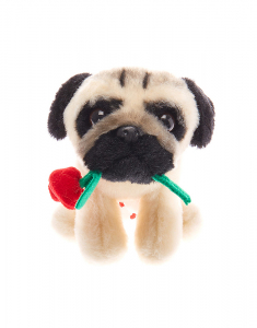 Figurina Animal  Claire's Club Doug The Pug™ Small Valentines 29261, 02, bb-shop.ro