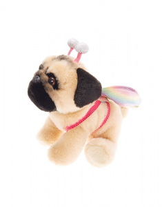 Figurina Animal  Claire's Doug The Pug™ Large Butterfly 62204, 001, bb-shop.ro