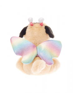 Figurina Animal  Claire's Doug The Pug™ Large Butterfly 62204, 002, bb-shop.ro