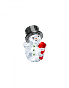 Decoratiune Craciun swarovski Swarovski Joyful Figurines Snowman With Candy Cane 5464886, 02, bb-shop.ro