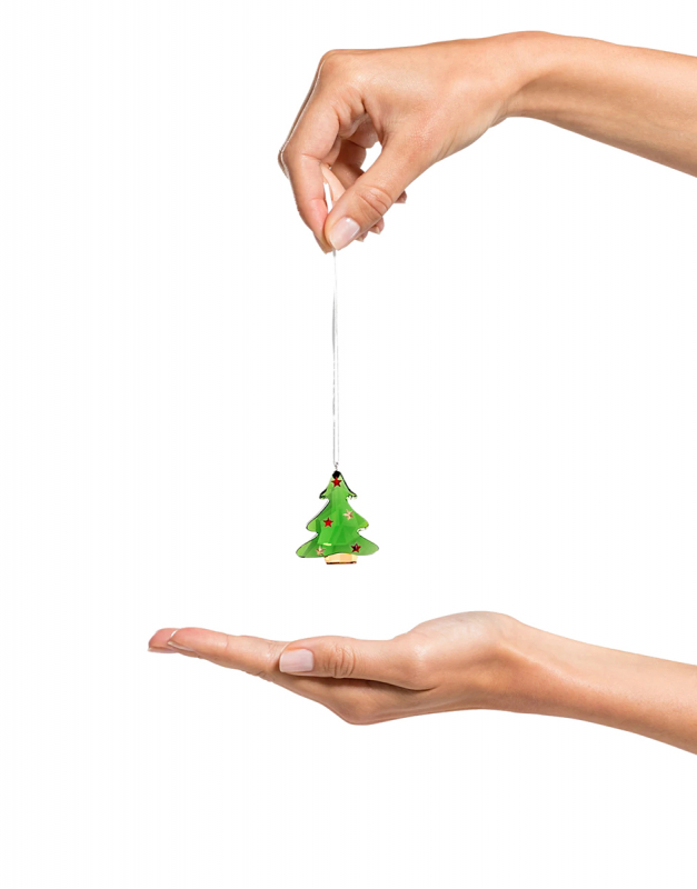 Swarovski Joyful Ornaments Green Christmas Tree 5544526