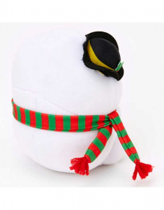 Decoratiune Craciun  Claire`s Squeezamals™ Plumps Snowman Soft Toy 54018, 001, bb-shop.ro