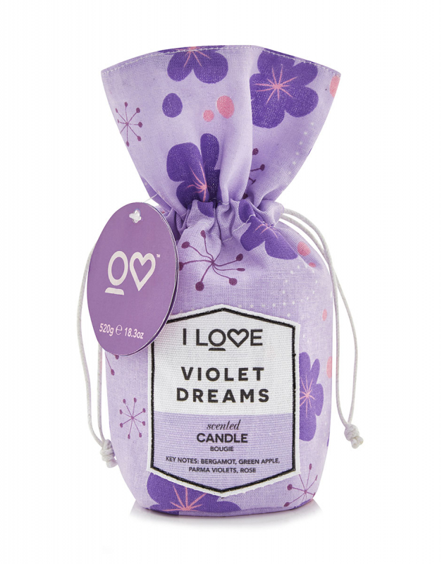 Lumanare Parfumata Violet Dreams 5060351545990