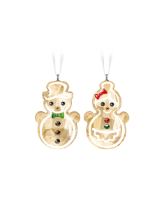 Decoratiune Craciun swarovski Swarovski Gingerbread Snowman Couple 5464885, 02, bb-shop.ro