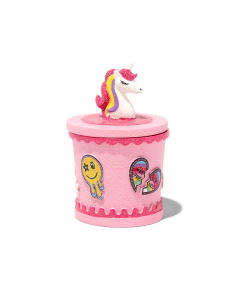 Cutie Accesorii  Claire`s Glitter Y2K Unicorn Trinket Keepsake Box 8008, 02, bb-shop.ro