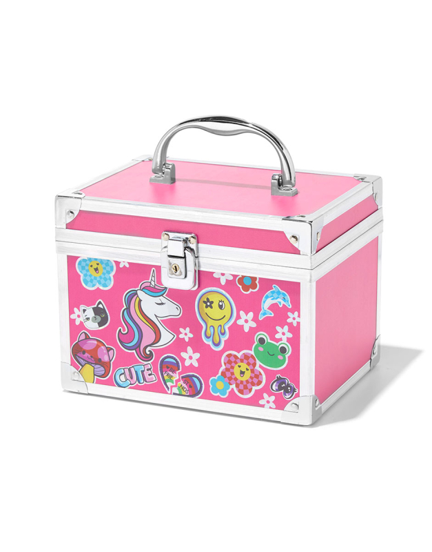 Cutie Accesorii  Claire`s Y2K Unicorn Pink Lock Box 15143, 1, bb-shop.ro