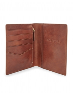 Suport de pasaport Fossil Leather RFID Passport Case MLG0358222, 001, bb-shop.ro