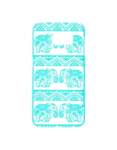Accesoriu Tech Claire's Mint Aztec Elephant Pattern Phone Case 13099, 02, bb-shop.ro