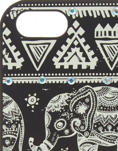 Accesoriu Tech Claire's Glow In The Dark Aztec Print Phone Case 15854, 001, bb-shop.ro