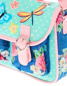 Geanta Claire's Kids Pastel Butterfly Messenger Bag 96961, 003, bb-shop.ro