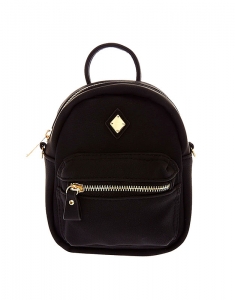 Geanta Claire's Mini Faux Leather Black Crossbody Backpack 45313, 02, bb-shop.ro