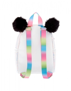 Ghiozdan Claire's Panda Face Sequin Backpack 55609, 002, bb-shop.ro