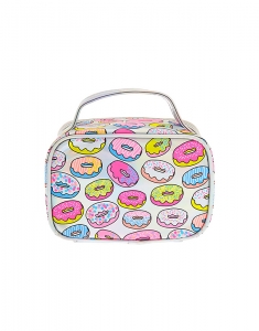 Geanta cosmetice Claire's Donut Give Up Holographic Cosmetics Bag with Handle 28525, 002, bb-shop.ro