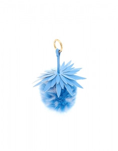 Breloc Claire's Baby Blue Plush Pineapple Keychain 9309, 001, bb-shop.ro