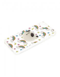 Accesoriu Tech Claire's Panda Rainbow Squishy Phone Case 58272, 001, bb-shop.ro