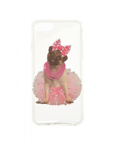 Accesoriu Tech Claire's Pretty in Pink Pug Phone Case 98423, 02, bb-shop.ro