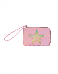 Portofel Claire's Holographic Star Wristlet - Pink 76478, 02, bb-shop.ro