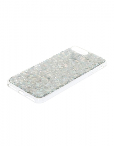 Accesoriu Tech Claire's Holographic Glitter Phone Case - Silver 30107, 001, bb-shop.ro