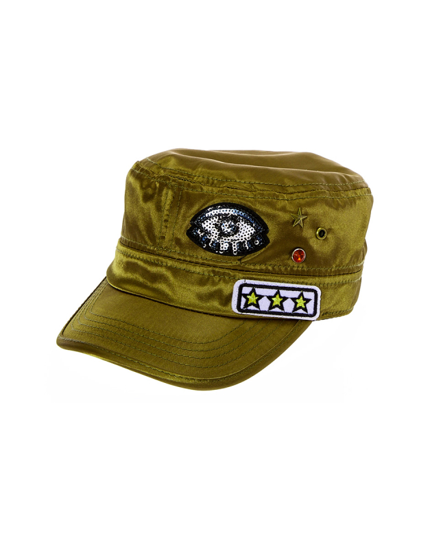 Reassure Defeated spring Sapca Claire`s Military Cap with Patches 98811 | dama | Pret 28 lei |  B&BSHOP Magazin online