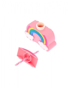 Accesoriu petrecere Claire's Rainbow Tumbler - Pink 87613, 002, bb-shop.ro