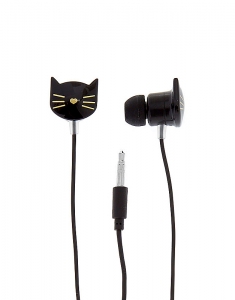Accesoriu Tech Claire's Black Cat Earbuds 37065, 02, bb-shop.ro