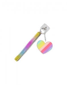Accesoriu Tech Claire's Rainbow Heart Charm Phone Wrist Strap 22956, 001, bb-shop.ro