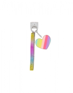 Accesoriu Tech Claire's Rainbow Heart Charm Phone Wrist Strap 22956, 02, bb-shop.ro