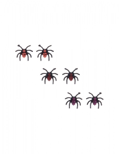 Accesoriu petrecere Claire's Spider Stud Earrings - 3 Pack, Black 3097, 02, bb-shop.ro