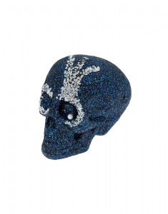 Accesoriu petrecere Claire's Glitter Skull Decoration - Black 84356, 001, bb-shop.ro