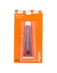 Accesoriu petrecere Claire's Fake Blood In Tube - Red 85286, 001, bb-shop.ro