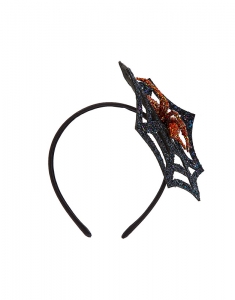 Accesoriu petrecere Claire's Spider Web Fascinator Headband - Black 88782, 001, bb-shop.ro