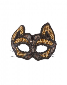 Accesoriu petrecere Claire's Leopard Print Halloween Mask 88662, 001, bb-shop.ro